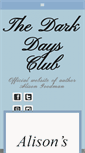 Mobile Screenshot of darkdaysclub.com